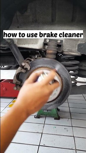 how to use brake cleaner #shorts