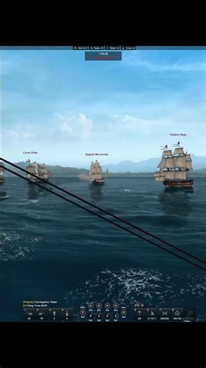 Naval Action - Cannon Fire EVERYWHERE! #navalaction