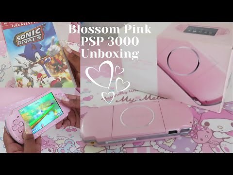 Unboxing a pink psp in 2023 | Pink console