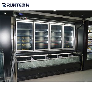 [Hot Item] Commercial Refrigerated Storage Bagged Ice Storage Bin Freezer Fruit Cooler