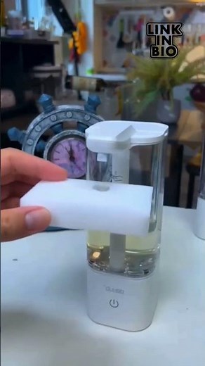 🧼 Automatic Soap Dispenser | Touchless Smart Soap Machine for Home #gadgets #homedecor #shorts #diy