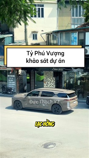 Unexpected appearance of the Lac Hong 900 LX VR7 and VF 9 belonging to billionaire Pham Nhat Vuon...