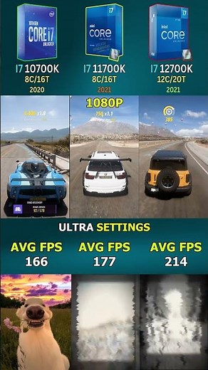 Core i7 10700K vs i7 11700K vs i7 12700K - Which i7 Still Makes Sense in 2026? #shorts #pcgaming