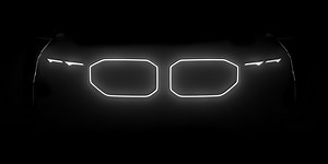 2023 BMW XM Production Model Teased With Illuminated Grille