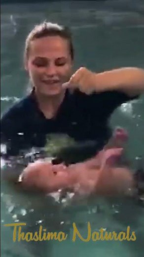 Do Babies Know to Swim at Birth? | The Secret of Newborn Diving Reflex Explained | Thaslima naturals