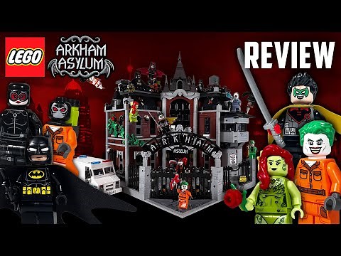 LEGO Batman ARKHAM ASYLUM (76300) - 2025 Set Review!
