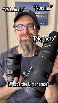 Wide Angle vs Normal vs Telephoto Lenses Explained 📷