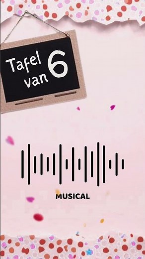 Oefen de Tafel van 6 🎉 Musical Bigband ☀️ #rekenen #lerenmetmuziek #tafelsleren
