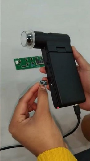Private Module 4.0 Inch LCD Microscope With Polarizer, 1080P Full HD Ml Output, with 10-300x Zoom