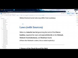 Chevra Kadisha - Dallas Messianic Congregation