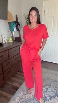 Soft and comfy pajama set review! Details and sizing!
