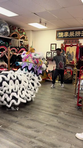 Lion Dance Performance with IShowSpeed in Seattle
