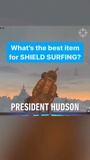 Sorry President Hudson, you lost my vote. #zelda #totk #shield #gameplay #speed #time #race #fuse #hudson #wing #ice #hinox #toenail #sled #cart #minecart #hyrule #map #travel #nintendo #switch #nintendoswitch #tearsofthekingdom #link #ign #tips #tricks #guide #wiki #walkthrough | IGN