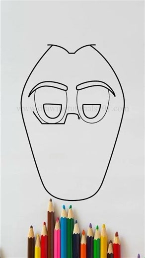 Drawing Anton Ego from Disney Emoji Blitz