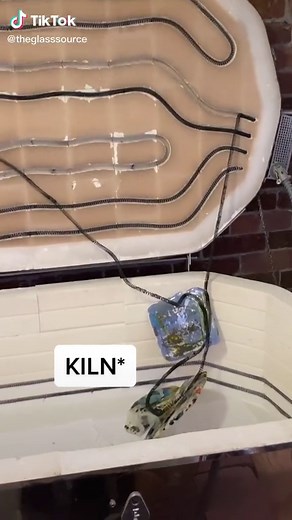 guess u could say we’re …. kiln it 🥲 #arttok #glasstok #art #artist #stainedglass #fusedglass #glass #kiln