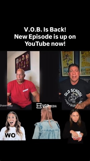 Shawn Ray on Instagram: "Here we go again……🔥🔥🔥🔥 Watch another episode of Shawn & Bob now on Voice of Bodybuilding Media on YouTube as we cover All things Bodybuilding and nothing but The Truth! @vob_media @ifbbprobobchick"