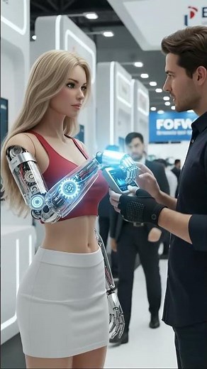 The Future of Dating? Testing a Girlfriend Robot at the Expo! #innovation #expo2025 #techtrends #ai