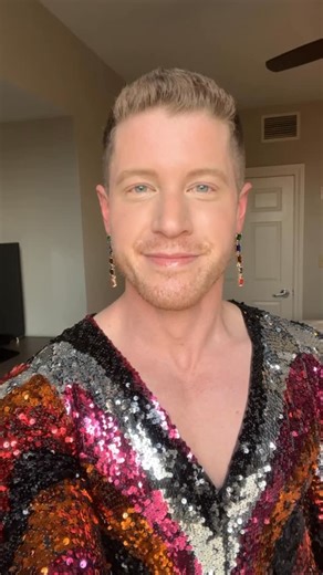 Mary Lou Pearl | Blake Mitchell on Instagram: "Go out there and be yourself, no one else is going to do it for you ✨ #authenticity #selfexpression #lgbt #ootd #nonbinary"