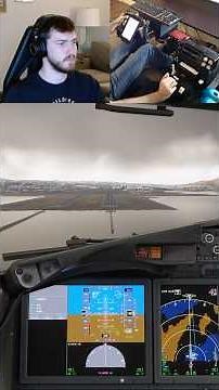 Epic Approach & Landing Over the Water in the iFly 737 MAX #msfs2024 #flightsim #landing #aviation
