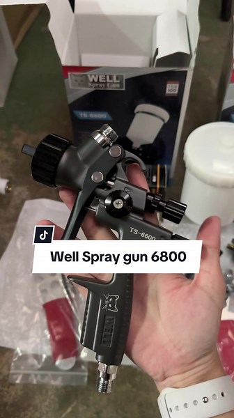 Best Car Spray Gun 6800 for Automotive DIY - Low Pressure LVLP