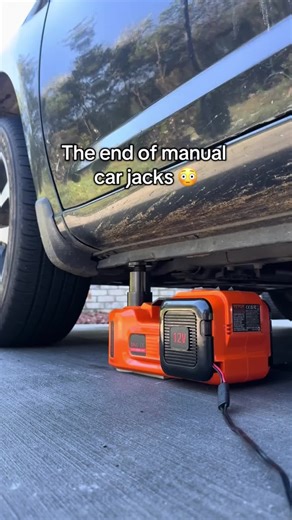 Car owners who are tired of crancking old manual car jacks are upgrading to this Electric Car jack.