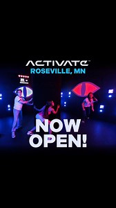 🎉Get ready for some fun, Activate Roseville is OFFICIALLY OPEN!🏃‍♂️🎮 Book your spot now and let the fun begin! 💥 #Activate #EnterTheGame #Roseville #Minnesota #USA #Minneapolis #StPauls #WeekendFun #GroupFun #ThingsToDo #GroupFun #FamilyFun #WeekendFun #TeamBuilding #ThingsToDoTwinCities | Activate