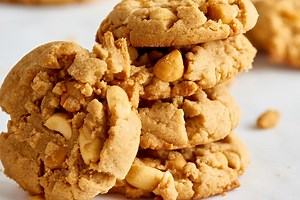 Soft & Chewy Peanut Butter Cookies