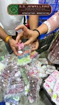 Hyderabad Begum Bazar Wholesale 🛍️ Kids Fluckers Mega Collection Budget Festive Jewellery