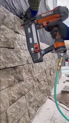 Stone that installs like siding! Nail it with Evolve Stone. #construction #diy #building