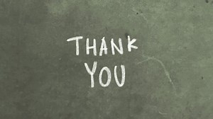 Thank You End Screen Animation Video Stock Footage Video (100% Royalty-free) 3670710459 | Shutterstock
