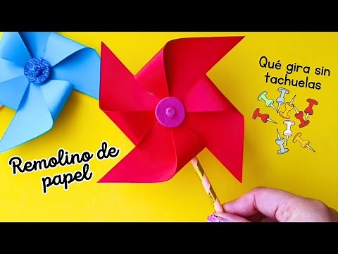 Cómo hacer un remolino de papel con materiales reciclados