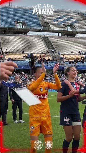 🤩 Une 4e Coupe de France pour nos Parisiennes ! ❤️💙 #cdff #psg