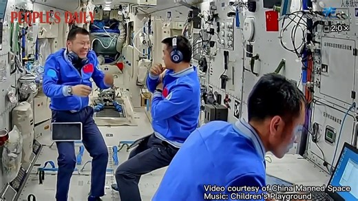 Latest from China's Tiangong space station: The Shenzhou-20 mission has been progressing smoothly over the past week, with the crew, now in orbit for over 50 days, continuing scientific experiments as planned and remaining in excellent health. | People's Daily, China