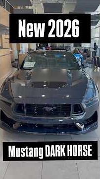 2026 Mustang Dark Horse: Worth the Price? #mustang #darkhorse #worth