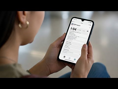 How to Get USA Travel History Online with CBP Home App