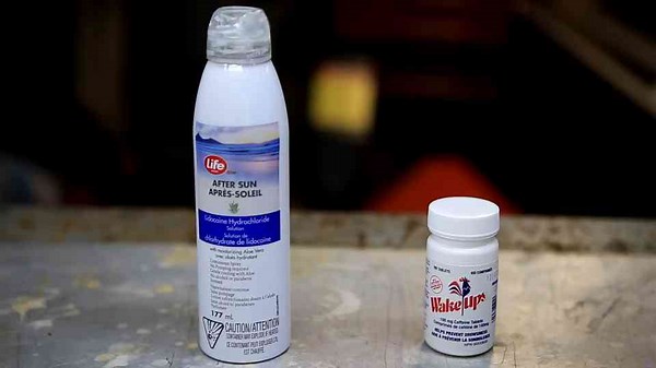 How to extract chemicals from over the counter products