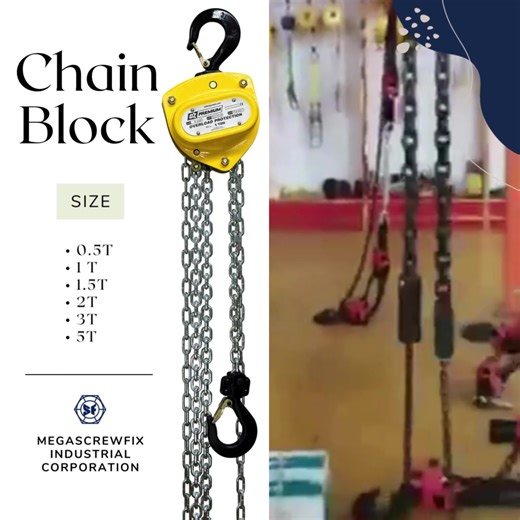 Chain block lifting equipment can be used for installing machines and repairing goods, and they're great for overhead work and in narrow spaces such as car garages. They also work well in factories, laboratories and power plants. #lifting #tools #construction #machine #hack #chainblock #foryou #foryoupage