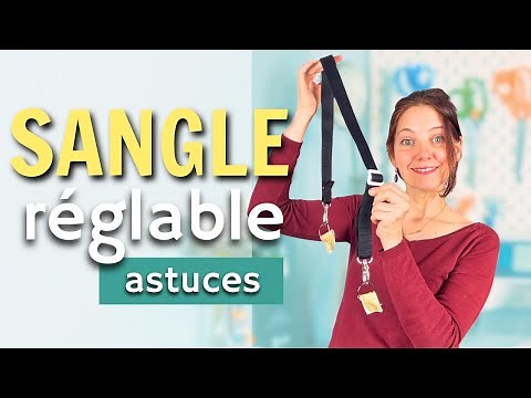 How to quickly create an adjustable strap 🌈☀️ (Easy sewing tutorial)