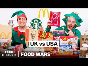 US vs UK Christmas Specials 2022 | Food Wars | Insider Food