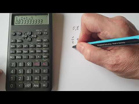 Bruchrechnen II mit Casio fx-82MS