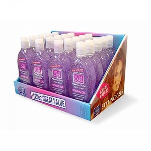 [Hot Item] Custom Cardboard Counter Top Display Stand for Hair Gel Supermarket Carton Paper Display Box