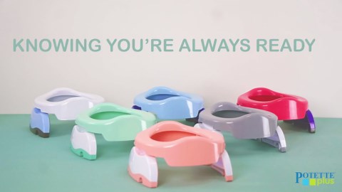 Kalencom Potette Plus Potty Seat Liners - Disposable, Leakproof Liners for Travel Potty Seat - Fragranced to Absorb Odor - 30 Count