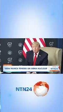 Trump anuncia acuerdo con Irán que prohíbe desarrollo de armas nucleares y promete hacerlo público