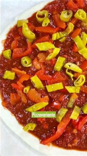 Shakshuka Pizza mit Peperoni 🍕🔥