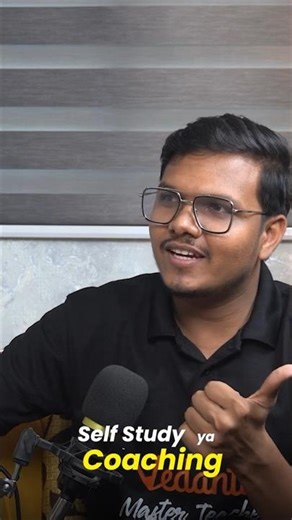 Self Study or Coaching -Apko Kya Choose Karna Chaiye? - Sarvesh Sir #neet2028 #neet #shorts #class11