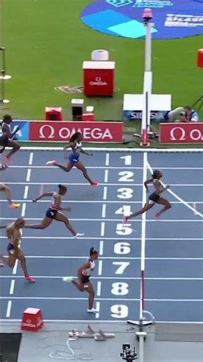 100 m sprint women#fastest runner#championship #running #athletes