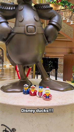 Disney cruise Line rubber ducks featuring Donald, Daisy, Minnie & Mickey Mouse all exclusive to DCL. These were onboard the Disney dream but they should be on other ships as well! 🎄 🎄 🎄 Follow me here on Facebook Stylewithabow for more Disney Cruise Line, Disney parks, Disney World and all around Disney fun posted daily! Orlando based 📍 Instagram is @stylewithabow Check out my profile for more fun Disney content! Thanks for watching my video. I truly appreciate it 💕 Media inquiries please c