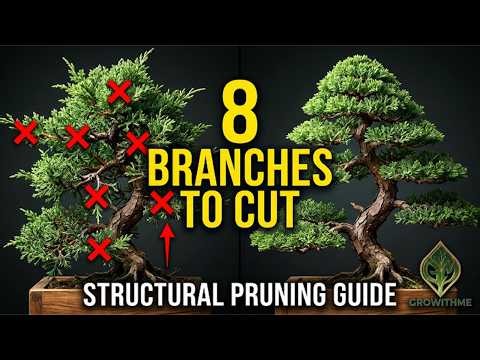 8 Branches You Must Cut on Your Bonsai (Structural Pruning Guide)