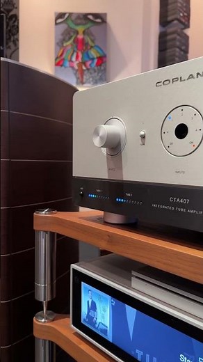 Copland CTA407 valve amplifier, simply sublime