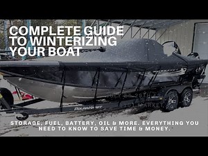 DIY Boat Winterization | How to Winterize Your Boat for CHEAP